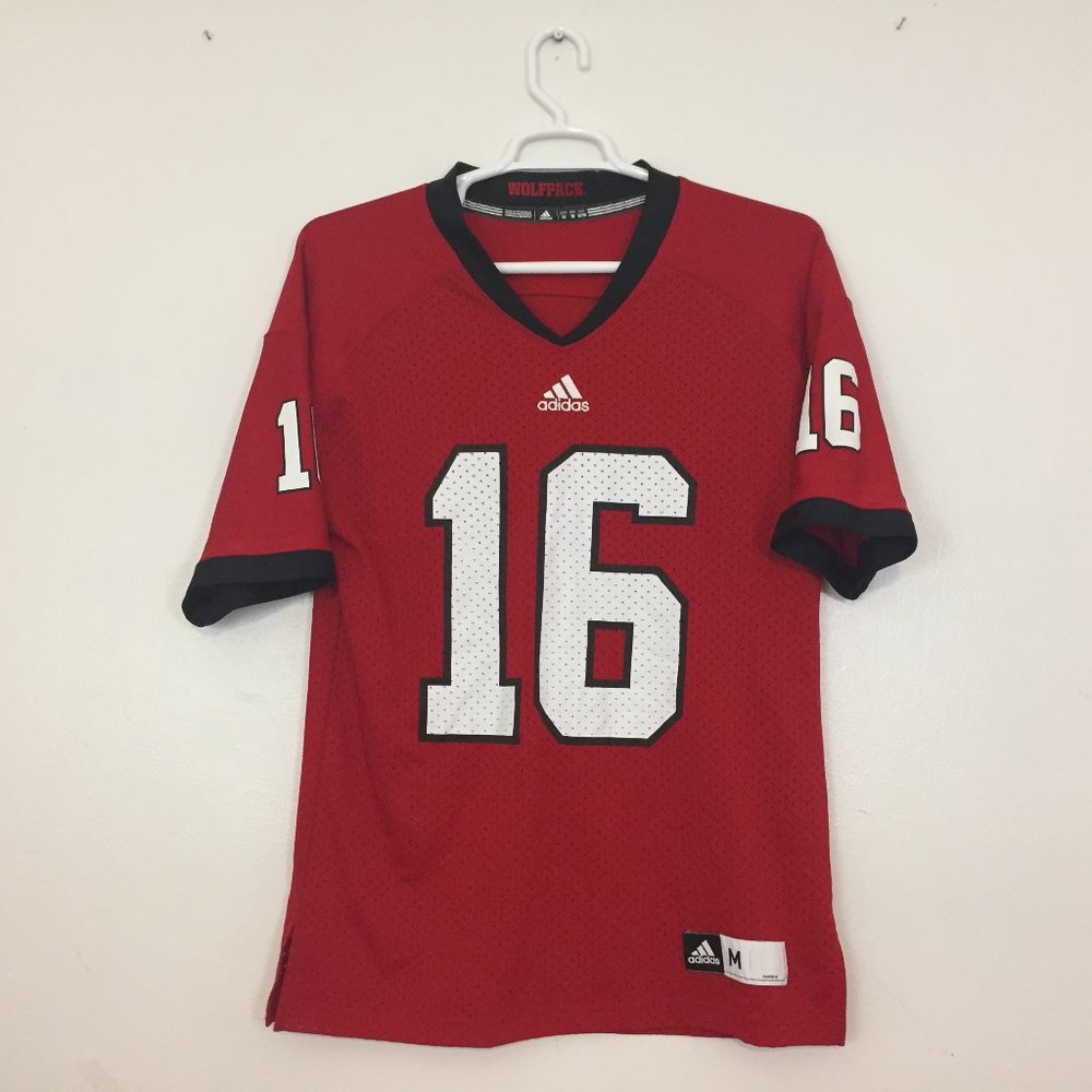 Adidas NCAA NC STATE Men's Jersey Size M WOLFPACK